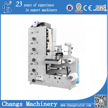 Machine d&#39;impression de Flexo automatique de film plastique / sacs